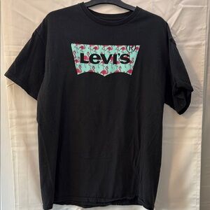 Levi's Black Flamingo Graphic Tee